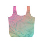 Lines Shapes Stripes Corolla Full Print Recycle Bag (S) Front