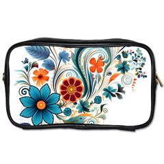 Flowers Scrapbook Decorate Toiletries Bag (one Side) by Grandong