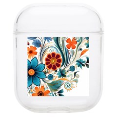 Flowers Scrapbook Decorate Soft Tpu Airpods 1/2 Case by Grandong