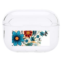 Flowers Scrapbook Decorate Hard Pc Airpods Pro Case by Grandong