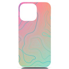 Lines Shapes Stripes Corolla Iphone 14 Pro Max Black Uv Print Case by Grandong