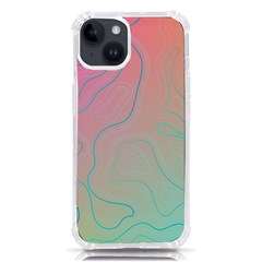 Lines Shapes Stripes Corolla Iphone 14 Tpu Uv Print Case by Grandong