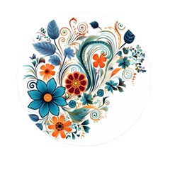 Flowers Scrapbook Decorate Mini Round Pill Box by Grandong