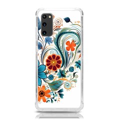 Flowers Scrapbook Decorate Samsung Galaxy S20 6 2 Inch Tpu Uv Case by Grandong