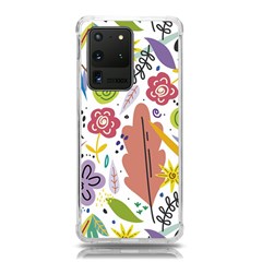 Flowers Spring Background Wallpaper Samsung Galaxy S20 Ultra 6 9 Inch Tpu Uv Case by Grandong