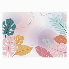 Plants Leaves Wallpaper Background Large Glasses Cloth by Grandong