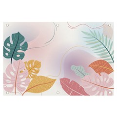 Plants Leaves Wallpaper Background Banner And Sign 6  X 4  by Grandong