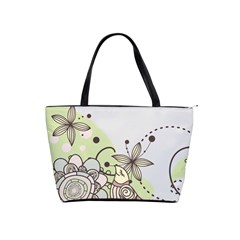 Flowers Bird Floral Floral Design Classic Shoulder Handbag by Grandong