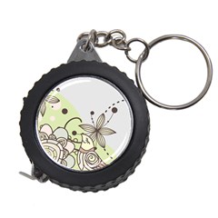 Flowers Bird Floral Floral Design Measuring Tape by Grandong