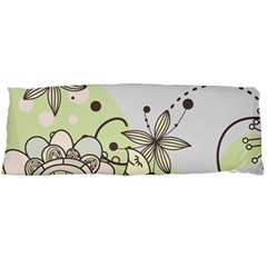 Flowers Bird Floral Floral Design Body Pillow Case (dakimakura) by Grandong