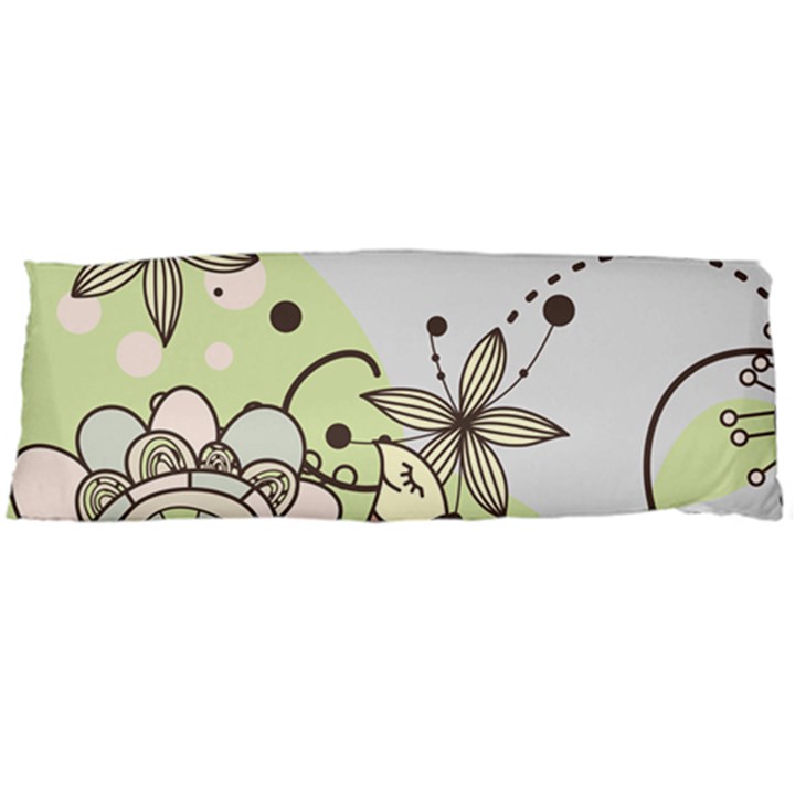 Flowers Bird Floral Floral Design Body Pillow Case (Dakimakura)