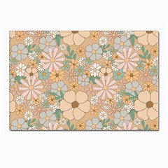 Floral Flowers Bloom Blossom Art Postcards 5  X 7  (pkg Of 10) by Grandong