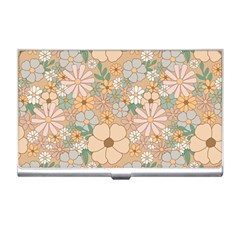 Floral Flowers Bloom Blossom Art Business Card Holder by Grandong