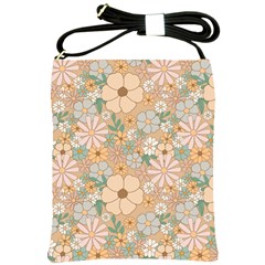 Floral Flowers Bloom Blossom Art Shoulder Sling Bag by Grandong