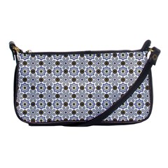 Flower Branch Corolla Wreath Lease Pattern Shoulder Clutch Bag by Grandong