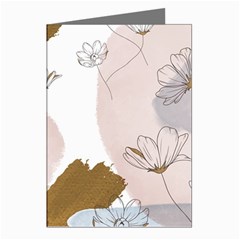 Flower Branch Corolla Wreath Greeting Cards (pkg Of 8) by Grandong