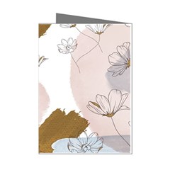 Flower Branch Corolla Wreath Mini Greeting Cards (pkg Of 8) by Grandong