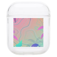 Palm Trees Leaves Plants Tropical Soft Tpu Airpods 1/2 Case by Grandong