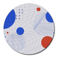 Computer Network Technology Digital Round Mousepad by Grandong