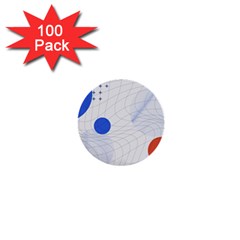 Computer Network Technology Digital 1  Mini Buttons (100 Pack)  by Grandong