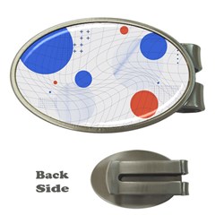 Computer Network Technology Digital Money Clips (oval)  by Grandong