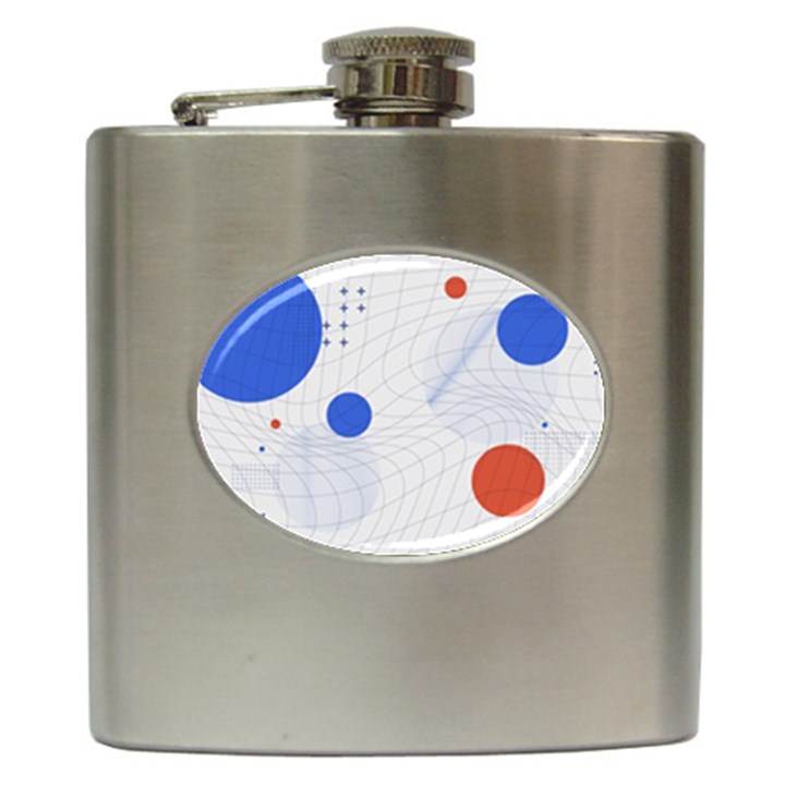 Computer Network Technology Digital Hip Flask (6 oz)