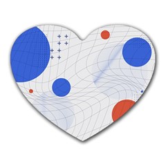 Computer Network Technology Digital Heart Mousepad by Grandong