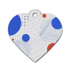 Computer Network Technology Digital Dog Tag Heart (one Side) by Grandong