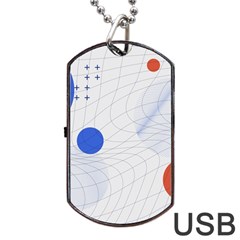 Computer Network Technology Digital Dog Tag Usb Flash (one Side) by Grandong