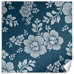 Flowers Design Floral Pattern Canvas 16  X 16  by Grandong