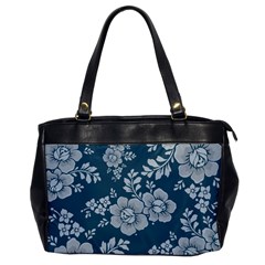 Flowers Design Floral Pattern Oversize Office Handbag by Grandong