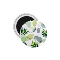 Leaves Foliage Pattern Abstract 1 75  Magnets by Grandong