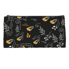 Leaves Coffee Digital Paper Cup Pencil Case by Grandong