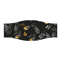 Leaves Coffee Digital Paper Cup Stretchable Headband by Grandong