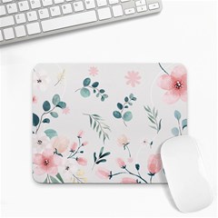 Flower Branch Corolla Wreath Lease Small Mousepad by Grandong