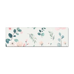 Flower Branch Corolla Wreath Lease Sticker Bumper (100 Pack) by Grandong