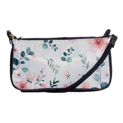 Flower Branch Corolla Wreath Lease Shoulder Clutch Bag by Grandong