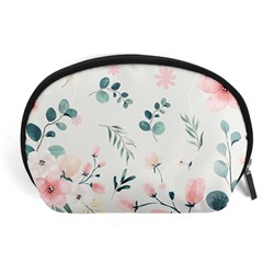 Flower Branch Corolla Wreath Lease Accessory Pouch (large) by Grandong