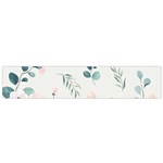 Flower Branch Corolla Wreath Lease Small Premium Plush Fleece Scarf Front