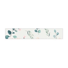 Flower Branch Corolla Wreath Lease Premium Plush Fleece Scarf (mini) by Grandong