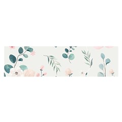 Flower Branch Corolla Wreath Lease Oblong Satin Scarf (16  X 60 ) by Grandong