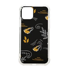 Leaves Coffee Digital Paper Cup Iphone 11 Pro 5 8 Inch Tpu Uv Print Case by Grandong