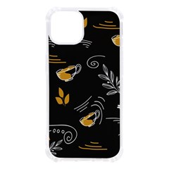 Leaves Coffee Digital Paper Cup Iphone 13 Tpu Uv Print Case by Grandong