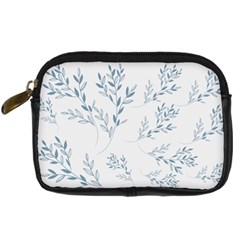 Flowers Floral Design Pattern Digital Camera Leather Case by Grandong