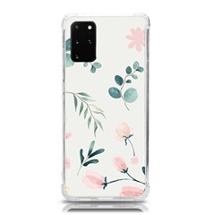 Flower Branch Corolla Wreath Lease Samsung Galaxy S20plus 6 7 Inch Tpu Uv Case by Grandong