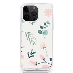 Flower Branch Corolla Wreath Lease Iphone 14 Pro Max Tpu Uv Print Case by Grandong