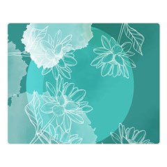 Flowers  Floral Design Background Two Sides Premium Plush Fleece Blanket (large) by Grandong