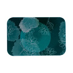 Flowers  Floral Design Background Open Lid Metal Box (silver)   by Grandong