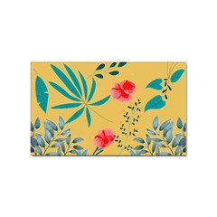 Flowers Petals Leaves Plants Sticker (rectangular) by Grandong