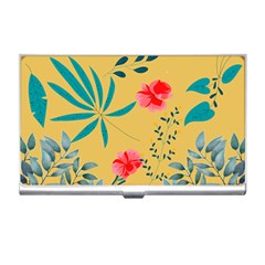 Flowers Petals Leaves Plants Business Card Holder by Grandong